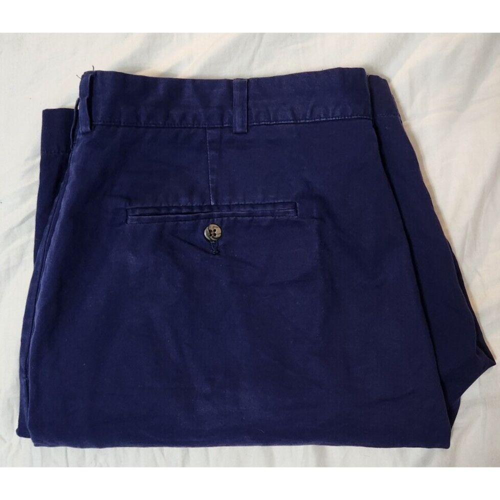 Polo Ralph Lauren Shorts Men's 38 Blue Navy Cotton Chino Relaxed Fit Casual Wear - Picture 8 of 8